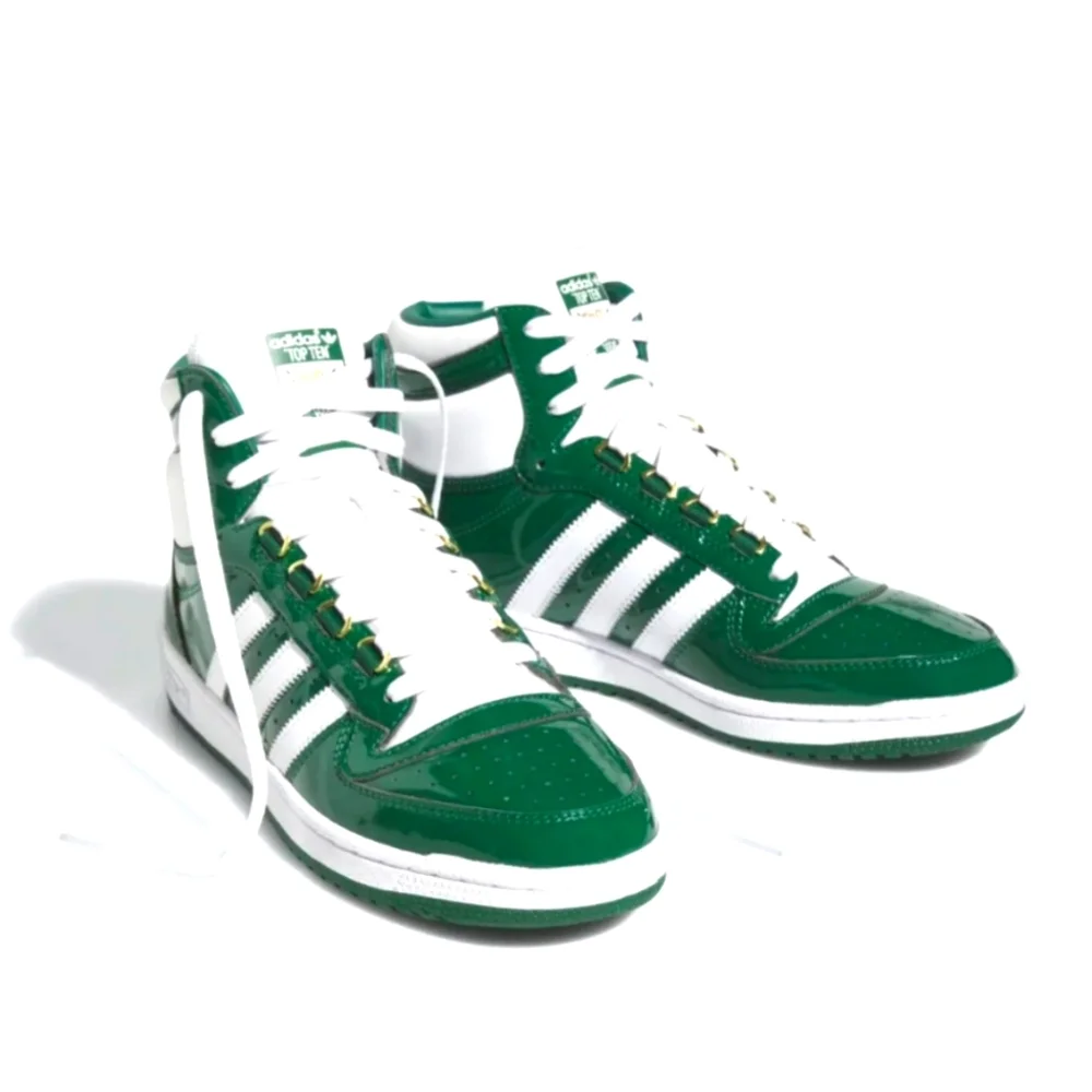 adidas gazelle silver green womens Adidas Top Ten RB Shoes – Mainland Skate & Surf main image 1